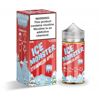 Ice MONSTER Synthetic - Straw Melon Apple 100mL Ice MONSTER Synthetic - Straw Melon Apple 100mL