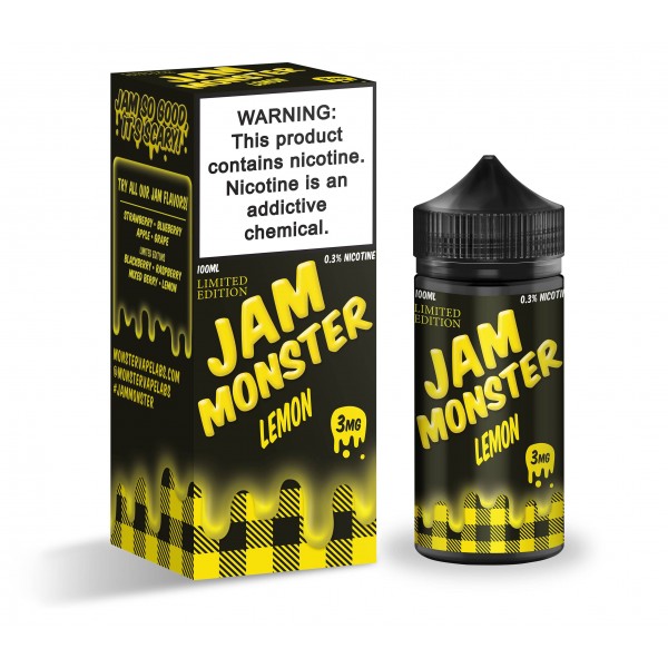 Jam MONSTER Synthetic - Lemon 100mL