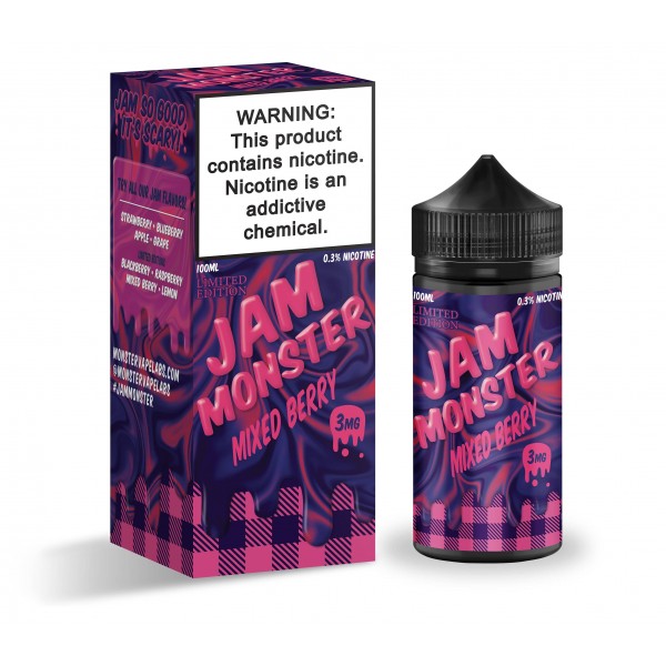 Jam MONSTER Synthetic - Mixed Berry 100mL