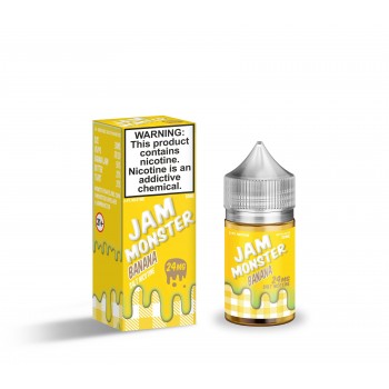 Jam MONSTER Synthetic Salt - Banana 30mL Jam MONSTER Synthetic Salt - Banana 30mL