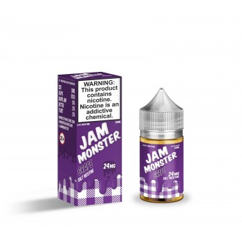Jam MONSTER Synthetic Salt - Grape 30mL Jam MONSTER Synthetic Salt - Grape 30mL