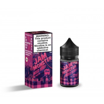 Jam MONSTER Synthetic Salt - Mixed Berry 30mL Jam MONSTER Synthetic Salt - Mixed Berry 30mL