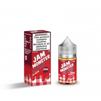 Jam MONSTER Synthetic Salt - Strawberry Jam 30mL Jam MONSTER Synthetic Salt - Strawberry Jam 30mL