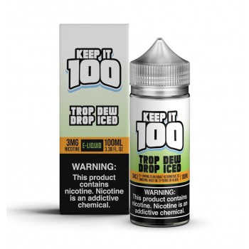 Keep It 100 Synthetic - Trop Dew Drop Iced 100mL Keep It 100 Synthetic - Trop Dew Drop Iced 100mL
