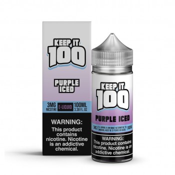 Keep It 100 Synthetic - Purple Iced 100mL Keep It 100 Synthetic - Purple Iced 100mL