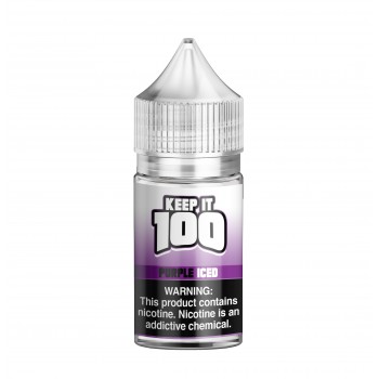 Keep It 100 Synthetic Salt - Purple Iced 30mL Keep It 100 Synthetic Salt - Purple Iced 30mL