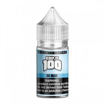 Keep It 100 Synthetic Salt - Blue 30mL 30mg (OG Blue) Keep It 100 Synthetic Salt - Blue 30mL 30mg (OG Blue)