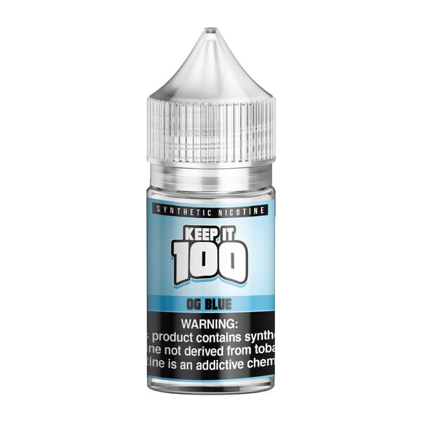 Keep It 100 Synthetic Salt - Blue 30mL 30mg (OG Blue)