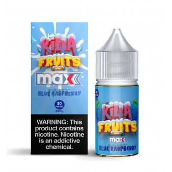 Killa Fruits MAX Salts - Blue Raspberry Ice 30mL Killa Fruits MAX Salts - Blue Raspberry Ice 30mL