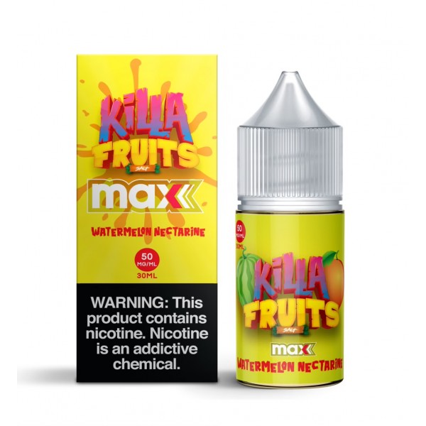 Killa Fruits MAX Salts - Watermelon Nectarine 30mL