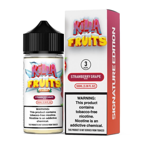 Killa Fruits Synthetic Salt - Strawberry Grape on Ice 30mL