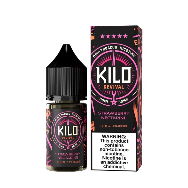 Kilo Revival Synthetic Salt - Strawberry Nectarine 30mL