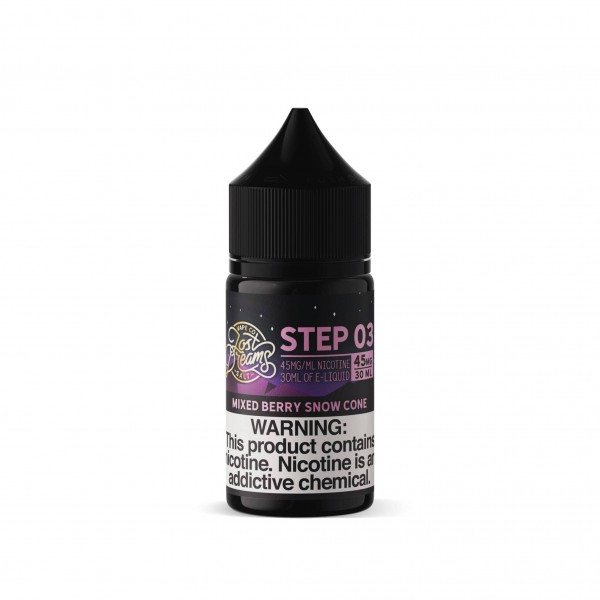 Lost Dreams Vape Salt - Step 03 Mixed Berry Snow Cone 30mL