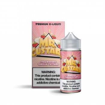 Mr. Custard - Strawberry Vanilla Custard 100mL Mr. Custard - Strawberry Vanilla Custard 100mL