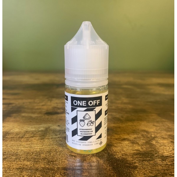 One Off Salt - Strawberry Watermelon Blueberry 30mL