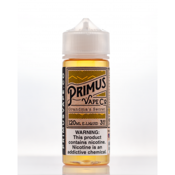 Primus Vape Co - Grandma's Secret 120mL Primus Vape Co - Grandma's Secret 120mL