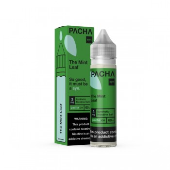 Pacha Mama Synthetic - The Mint Leaf 60mL Pacha Mama Synthetic - The Mint Leaf 60mL