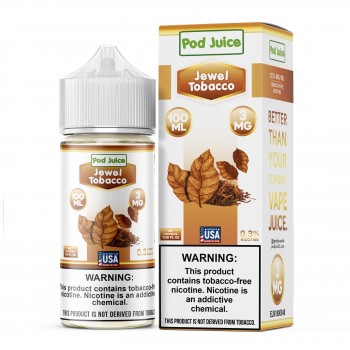 Pod Juice Synthetic - Jewel Tobacco 100mL Pod Juice Synthetic - Jewel Tobacco 100mL