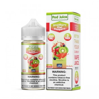 Pod Juice Synthetic - Strawberry Kiwi Pomberry 100mL Pod Juice Synthetic - Strawberry Kiwi Pomberry 100mL