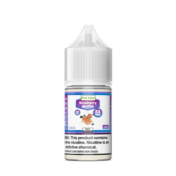 Pod Juice Synthetic Salt - Blueberry Muffin 30mL