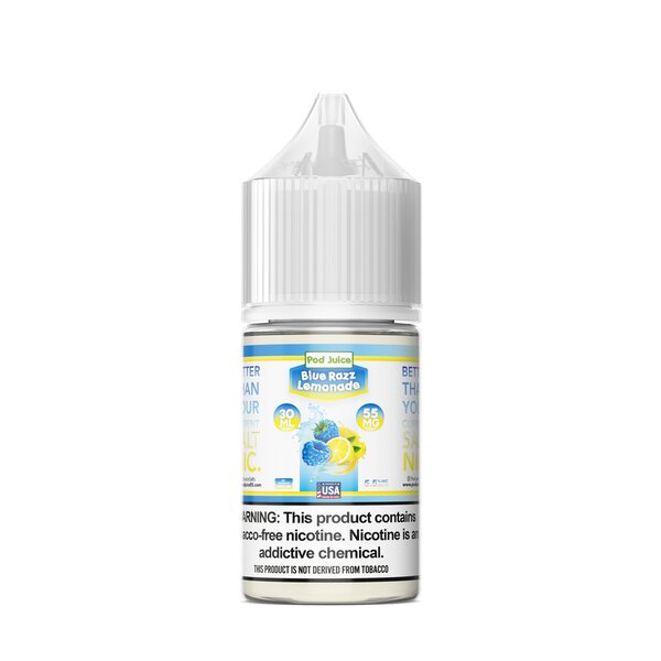 Pod Juice Synthetic Salt - Blue Razz Lemonade 30mL