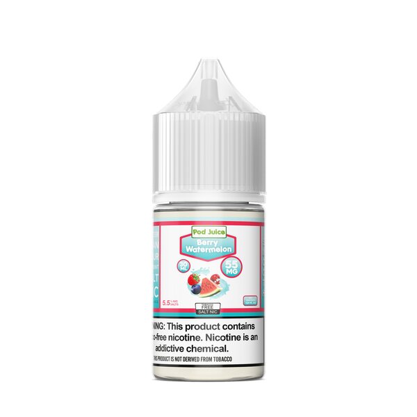 Pod Juice Synthetic Salt - Berry Watermelon 30mL