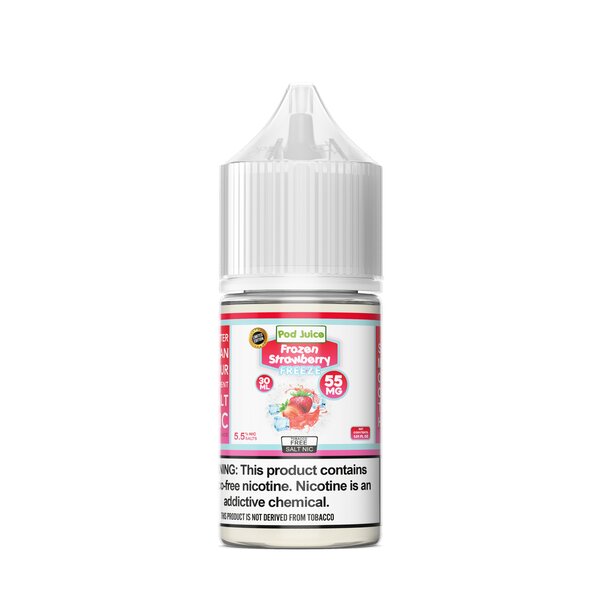 Pod Juice Synthetic Salt - Frozen Strawberry 30mL