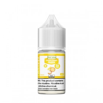 Pod Juice Synthetic Salt - Lemon Sugar Cookies 30mL Pod Juice Synthetic Salt - Lemon Sugar Cookies 30mL