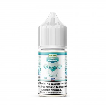 Pod Juice Synthetic Salt - Clear Sapphire 30mL Pod Juice Synthetic Salt - Clear Sapphire 30mL