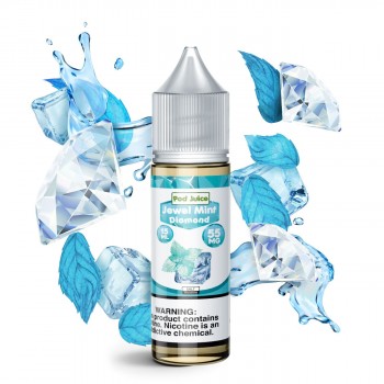 Pod Juice Salt - Jewel Mint Diamond 15mL Pod Juice Salt - Jewel Mint Diamond 15mL