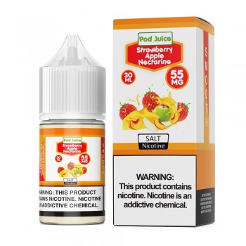Pod Juice Salt -Strawberry Apple Nectarine 30mL Pod Juice Salt -Strawberry Apple Nectarine 30mL