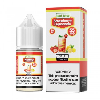 Pod Juice Salt - Strawberry Lemonade 30mL Pod Juice Salt - Strawberry Lemonade 30mL