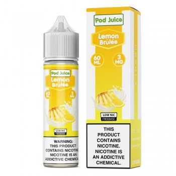 Pod Juice - Lemon Brulee 60mL Pod Juice - Lemon Brulee 60mL