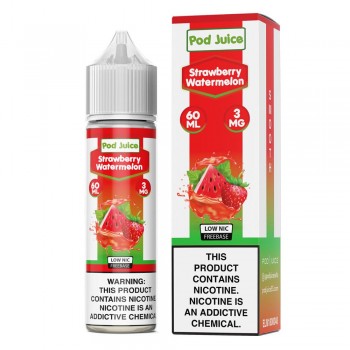 Pod Juice - Strawberry Watermelon Iced 60mL Pod Juice - Strawberry Watermelon Iced 60mL