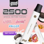 Pod 2500 Mesh Disposable 5.5% by Pod Juice Adjustable Airflow