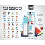 Pod 5500 Mesh Disposable 5.5% by Pod Juice Adjustable Airflow