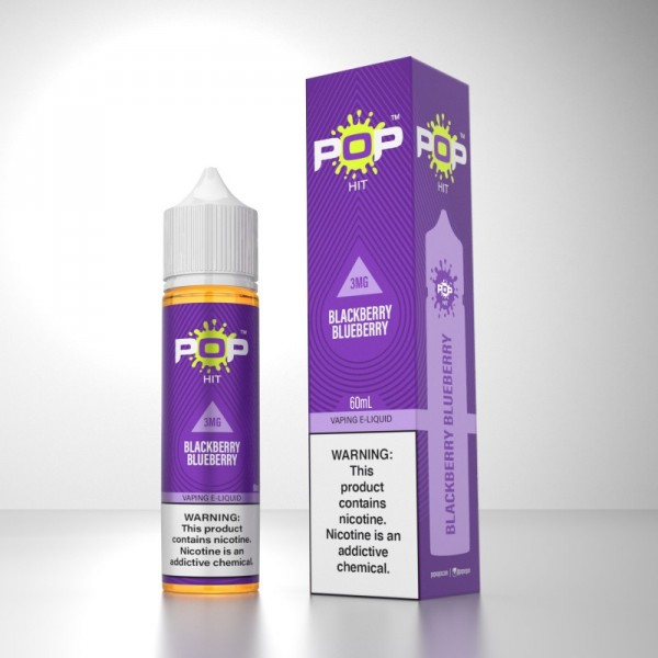 POP Hit E-Liquid - Blackberry Blueberry 60mL