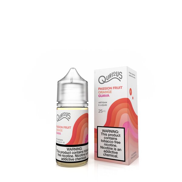 Qurious Synthetic Salt - Passion Fruit Orange Guava 30mL