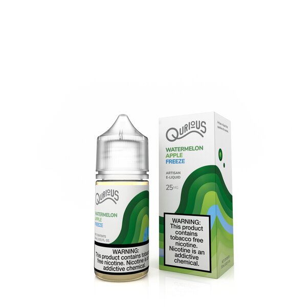 Qurious Synthetic Salt - Watermelon Apple Freeze 30mL