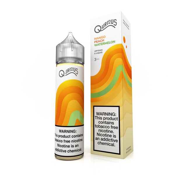 Qurious Synthetic - Mango Peach Watermelon 60mL