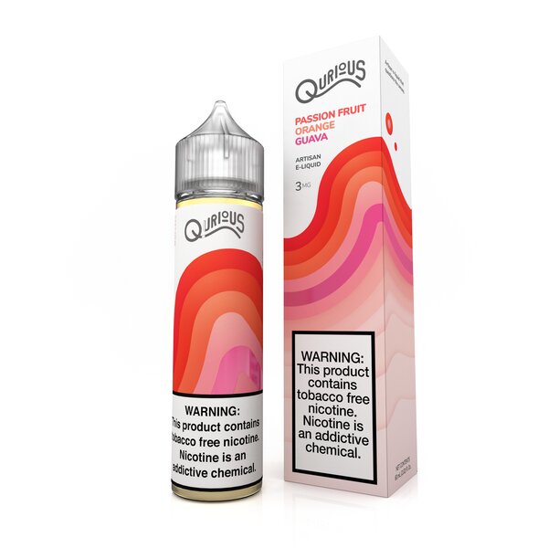 Qurious Synthetic - Passion Fruit Orange Guava 60mL