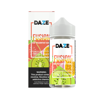 Daze Fusion Synthetic - Kiwi Passionfruit Guava 100mL Daze Fusion Synthetic - Kiwi Passionfruit Guava 100mL