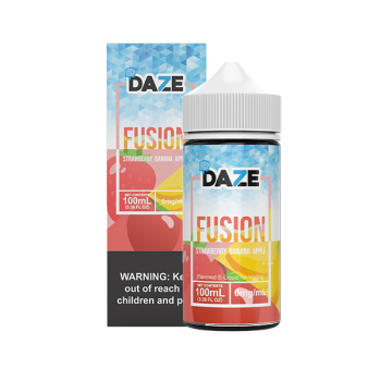 Daze Fusion Synthetic - Strawberry Banana Apple ICED 100mL Daze Fusion Synthetic - Strawberry Banana Apple ICED 100mL