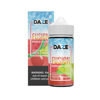 Daze Fusion Synthetic - Watermelon Apple Pear ICED 100mL Daze Fusion Synthetic - Watermelon Apple Pear ICED 100mL