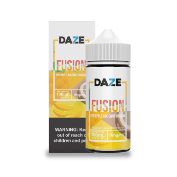 Daze Fusion Synthetic - Pineapple Coconut Banana 100mL Daze Fusion Synthetic - Pineapple Coconut Banana 100mL