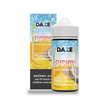 Daze Fusion Synthetic - Pineapple Coconut Banana ICED 100mL Daze Fusion Synthetic - Pineapple Coconut Banana ICED 100mL