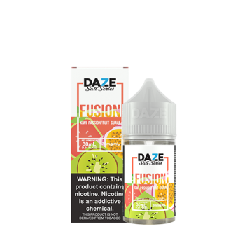 Daze Fusion Synthetic Salt - Kiwi Passionfruit Guava 30mL Daze Fusion Synthetic Salt - Kiwi Passionfruit Guava 30mL