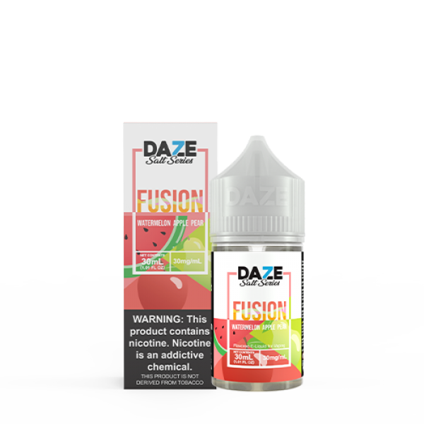 Daze Fusion Synthetic Salt - Watermelon Apple Pear 30mL