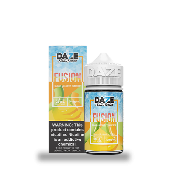 Daze Fusion Synthetic Salt - Banana Cantaloupe Honeydew ICED 30mL