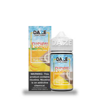 Daze Fusion Synthetic Salt - Pineapple Coconut Banana ICED 30mL Daze Fusion Synthetic Salt - Pineapple Coconut Banana ICED 30mL